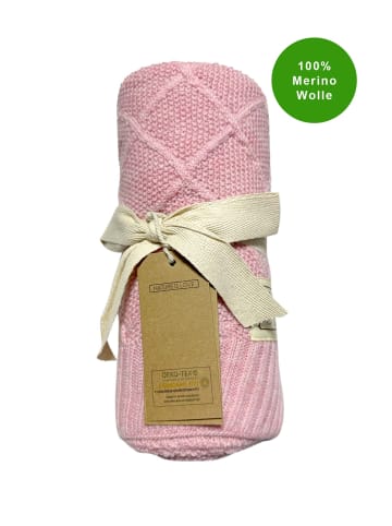 Kaiser Naturfellprodukte Babydecke Strick Wool powder