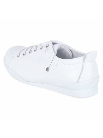 Andrea Conti Schnürhalbschuh in weiss