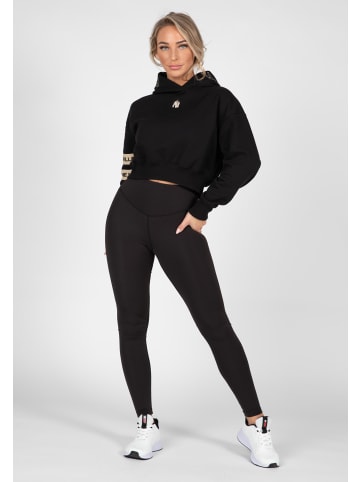 Gorilla Wear Tracey Cropped Hoodie - Schwarz