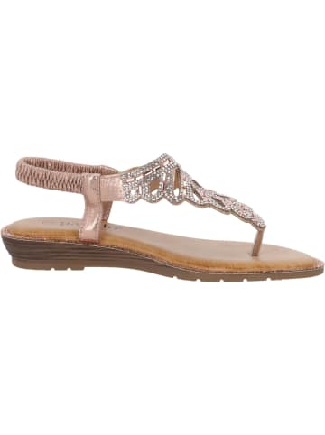 palado Riemchensandalen in rose shiny combi
