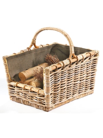kobolo Kaminholzkorb FIREW 29242-33 in Braun