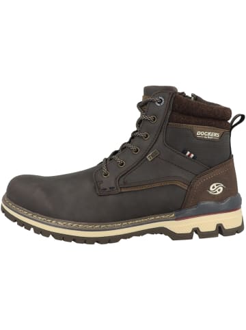 Dockers by Gerli Schnürboots 53TA001 in dunkelbraun