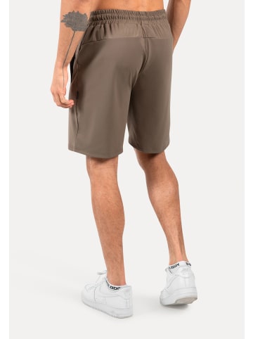SMILODOX Shorts Xion in Taupe