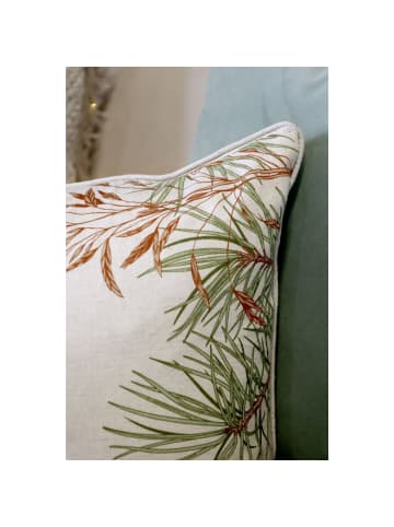 Chic Antique Aix Kissebezug mit Tanne Christmas in leinen