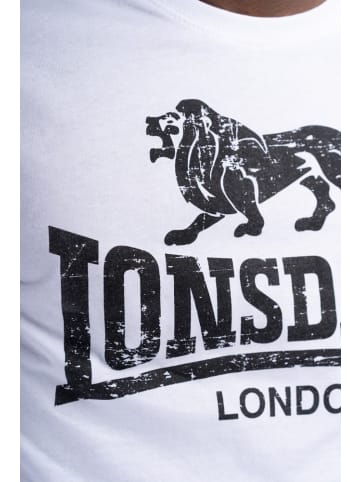 Lonsdale T-Shirt "Silverhill" in Weiß