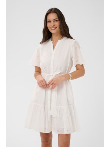 Kaffe Kleid KAfiona Loose fit in Chalk