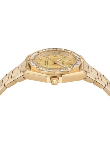 Philipp Plein Quarzuhr für Damen in gold