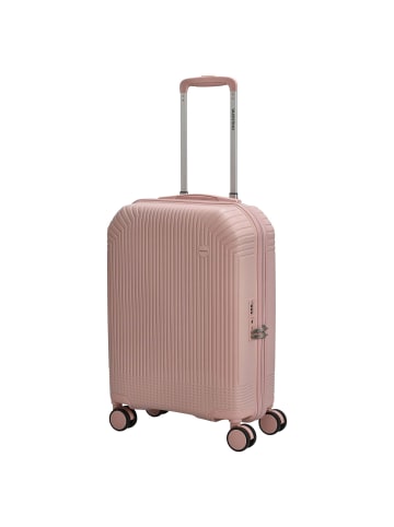 Valentino Bags Wood Carry on - 4-Rollen-Kabinentrolley S 56 cm (nero) in cipria