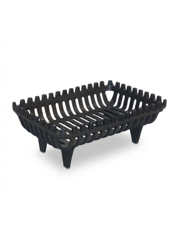 relaxdays Kaminrost in Schwarz - (B)46 x (H)18 x (T)31 cm