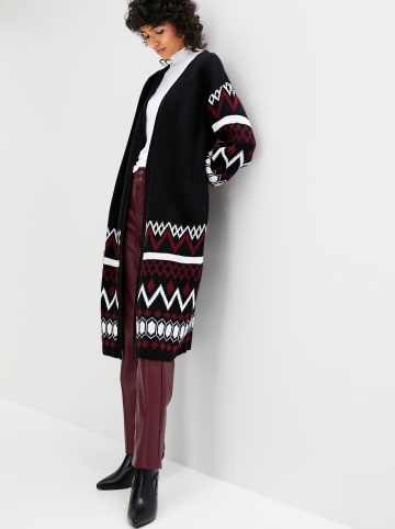 WITT WEIDEN Lederimitat-Hose in bordeaux