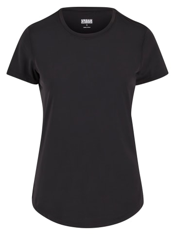 Urban Classics Urban Classics Ladies Sports Tee Ladies Sports Tee in black