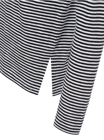 armedangels Langarmshirt in schwarz weiß