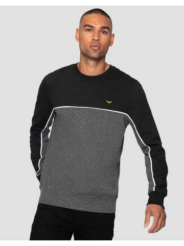 Threadbare Sweatshirt Kinross in Schwarz