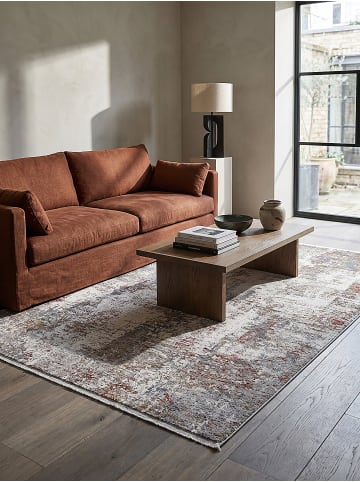KADIMA DESIGN Läufer Vintage Kurzflor pflegeleicht Wohnzimmer Schlafzimmer in Mehrfarbig