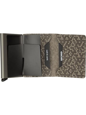 Secrid Geldbörse Slimwallet Hexagon in Grey