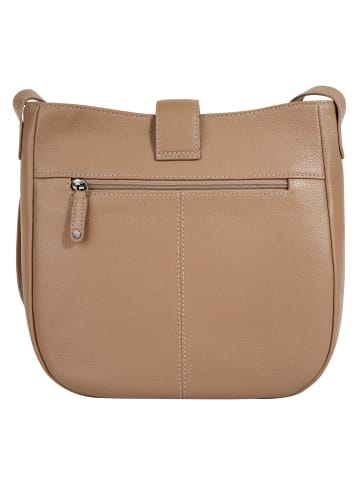 Bugatti Handtasche ELSA echt Leder in sand