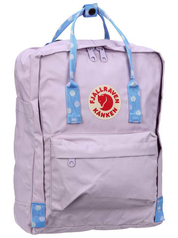 FJÄLLRÄVEN Rucksack Kanken in Pastel Lavender/Confetti Pattern