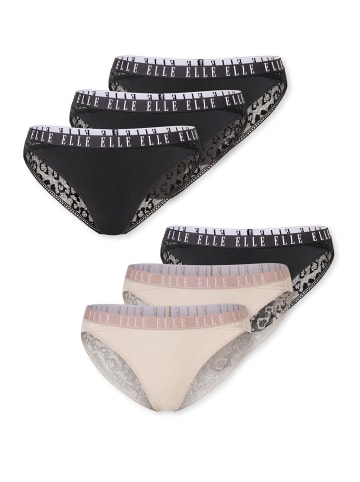 ELLE Brasilslip ELLE LACE in Classic Mix