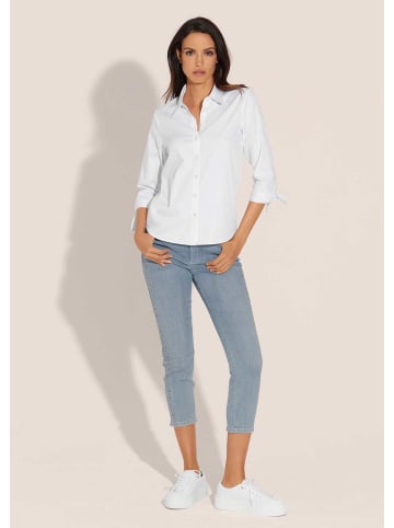 MADELEINE Moderne Steinchen-Jeans in 7/8-Länge in bleached
