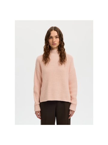 Selected Pullover in pale dogwood