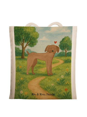 Mr. & Mrs. Panda Schultasche Hund Dogge Design ohne Spruch in Weiß