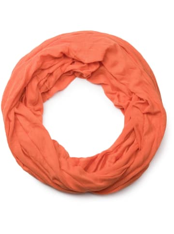 styleBREAKER Loop Schal in Orange