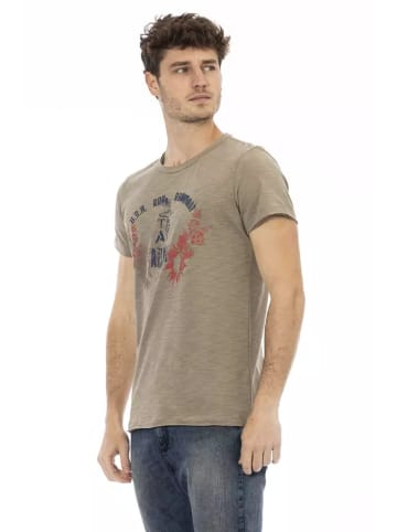 Trussardi Action Blau Grün Baumwolle Herren T-Shirt