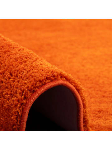 Snapstyle Hochflor Shaggy Teppich Palace in Orange