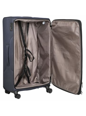 Stratic Bendigo Light+ - 4-Rollen-Trolley 84 cm L erw. (sand) in navy