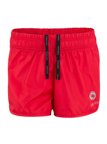 Stark Soul® Damen Sport Shorts, kurze Sporthose in Rot