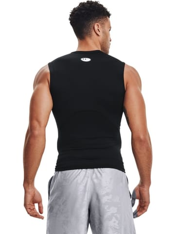Under Armour T-Shirt "HeatGear Armour Ärmelloses Shirt" in Schwarz