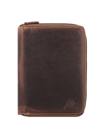 Greenburry Vintage Ausweisetui Leder 9.5 cm in brown