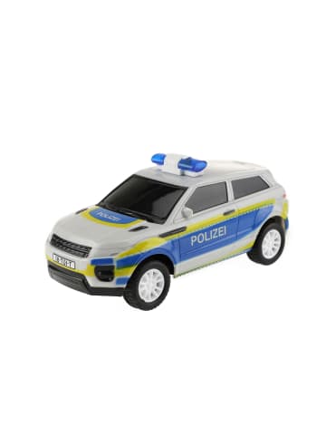 Toi-Toys Ferngesteuertes Auto - Polizei mit Blaulicht und Sirene (16cm) in mehrfarbig