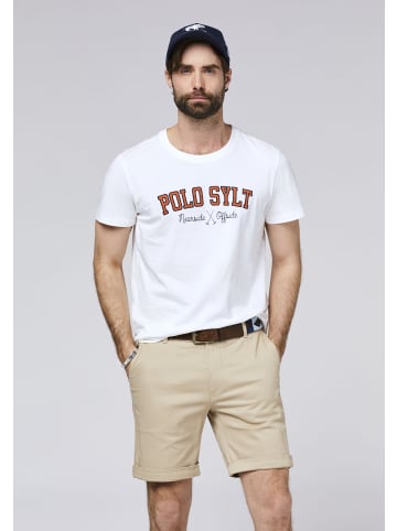 Polo Sylt T-Shirt in Weiß