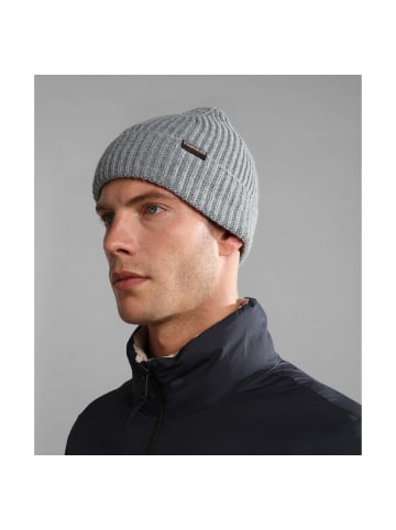 Napapijri Foli 3 - Mütze (tea leaf) in medium grey melange