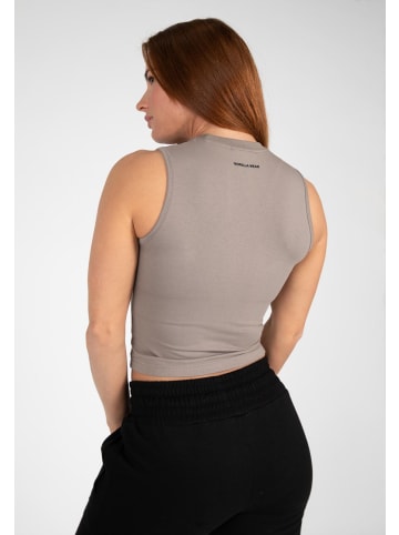 Gorilla Wear Crop-Top - Livonia - Beige