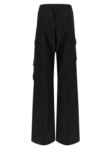 Schwarz Baumwolle Cargo Hose
