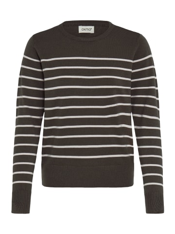 Oxmo Strickpullover OXKeana in Braun