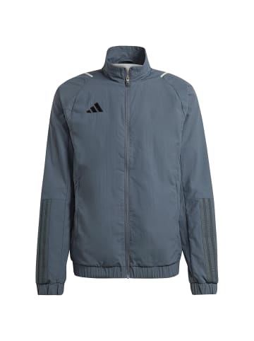 adidas Performance Trainingsjacke Tiro 23 in grau / weiß