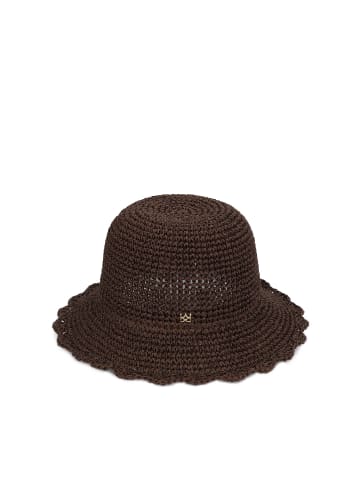 Kazar Caps in Dunkelbraun