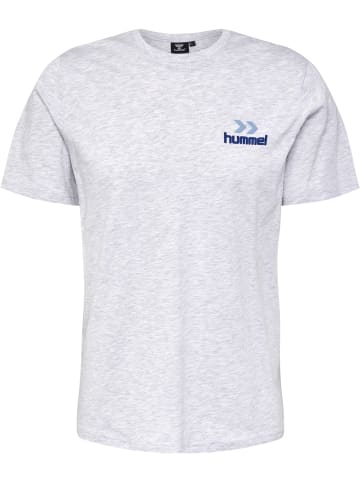 Hummel Hummel T-Shirt Hmllgc Herren Atmungsaktiv in GREY MELANGE/BLUE NIGHTS