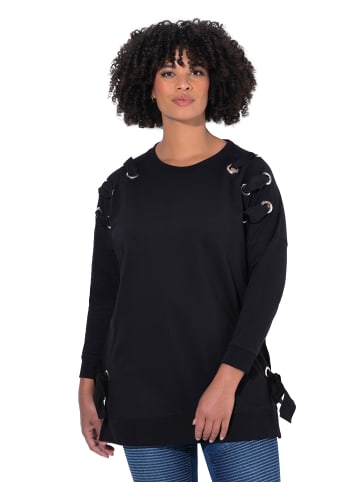 Angel of Style Sweatshirt in schwarz