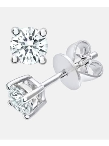 Diamant L'éternel Ohrstecker aus 750 Weißgold mit Diamant