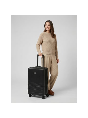 Camel Active Hanoi 4 Rollen Trolley M 65 cm mit Dehnfalte in black