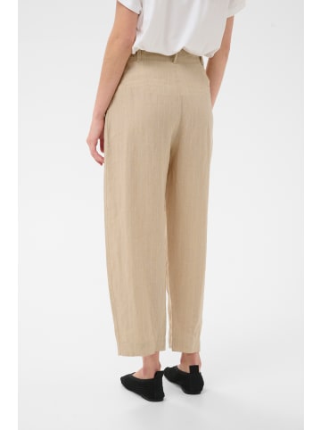 PART TWO Casual Hose NettasPW Contemporary fit in Neutral Pinstripe