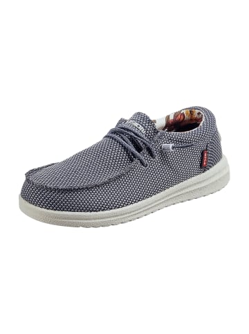 Fusion Mokassins Schnürschuhe in Blau