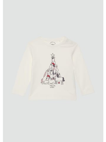 s.Oliver T-Shirt in 0210_ecru
