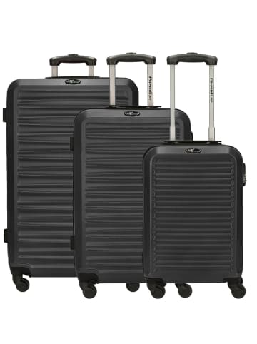 Paradise by CHECK.IN Havanna - Trolley-Set 3tlg. in schwarz