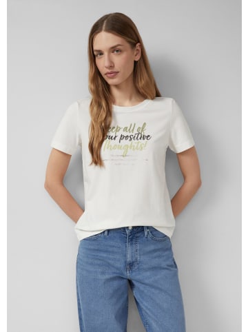 s.Oliver T-Shirt in 02D0_creme