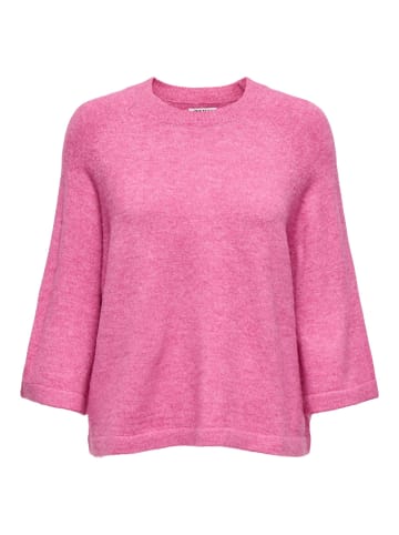 ONLY Strickpullover in Phlox Pink